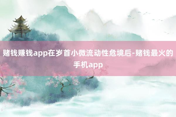 赌钱赚钱app在岁首小微流动性危境后-赌钱最火的手机app